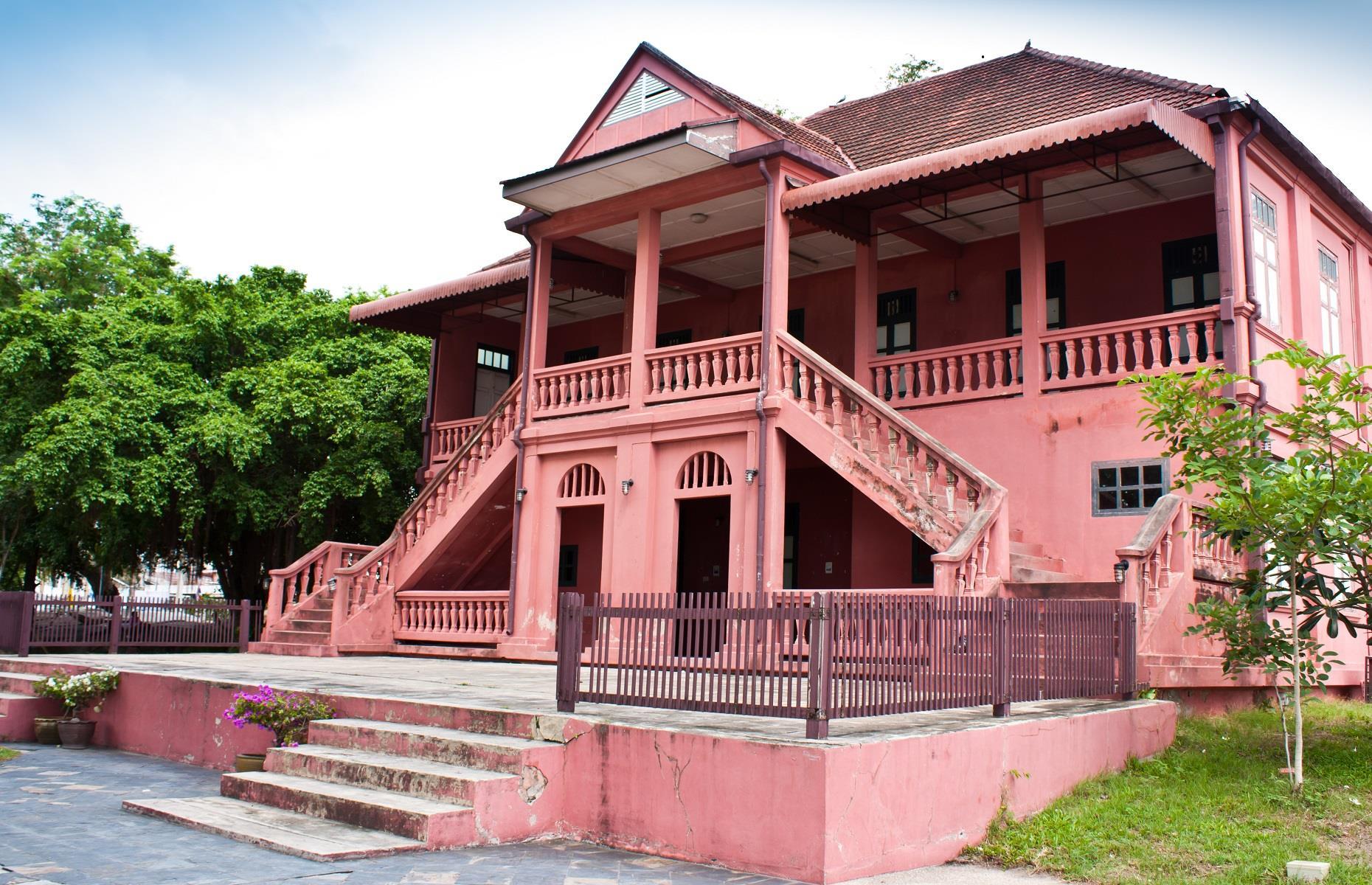 Old cement house, Chonburi, Thailand